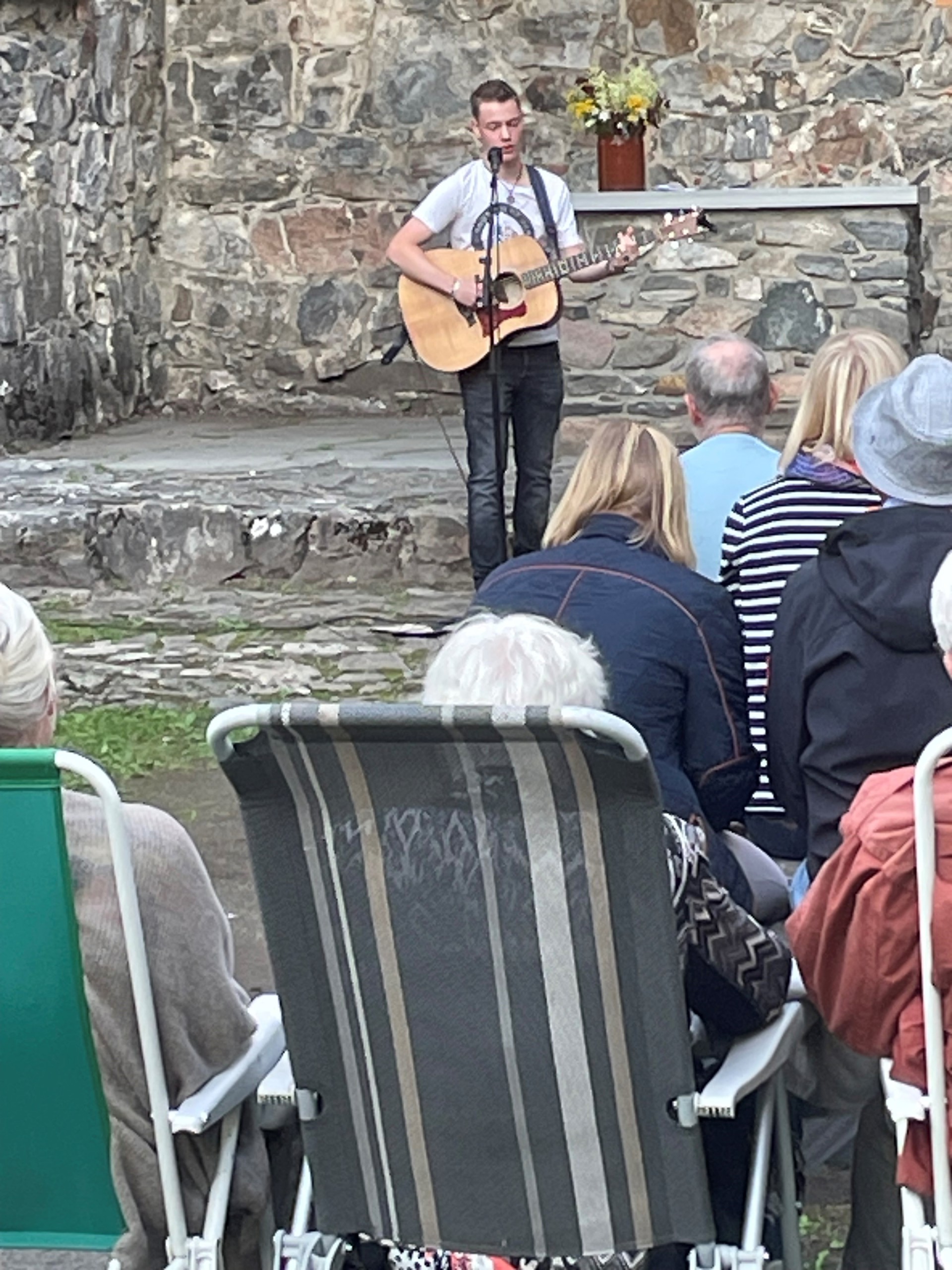 Olsok på kirkeruinene